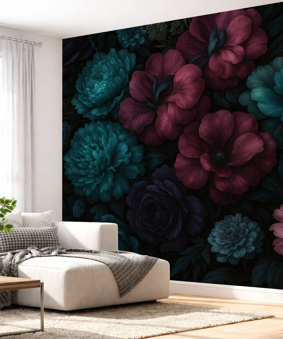 Fototapeta Piwonie w delikatnych odcieniach.