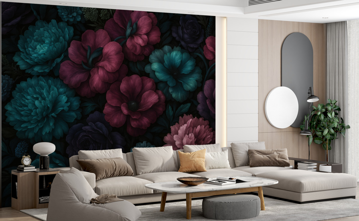 Fototapeta Piwonie w delikatnych odcieniach.