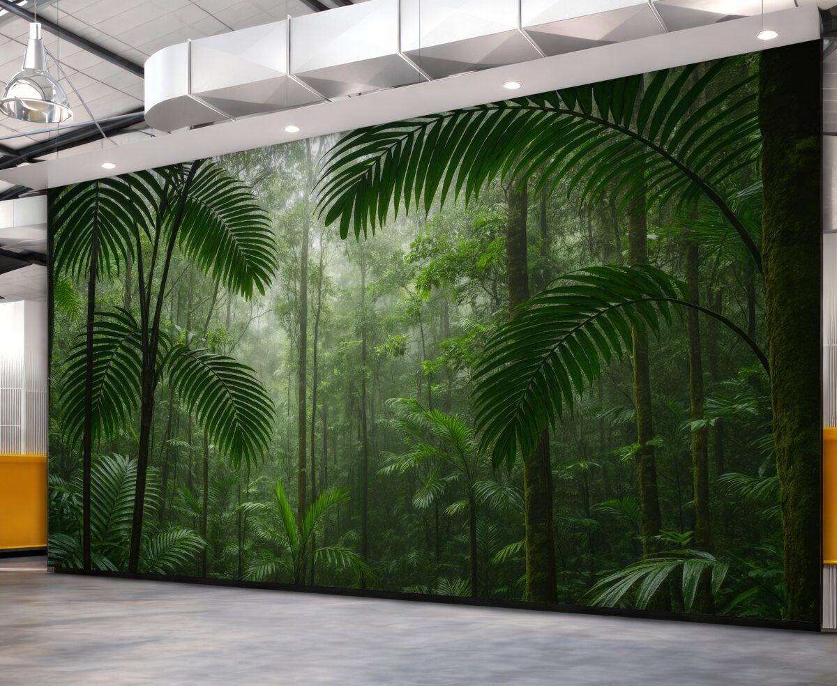 Fototapeta Las tropikalny.