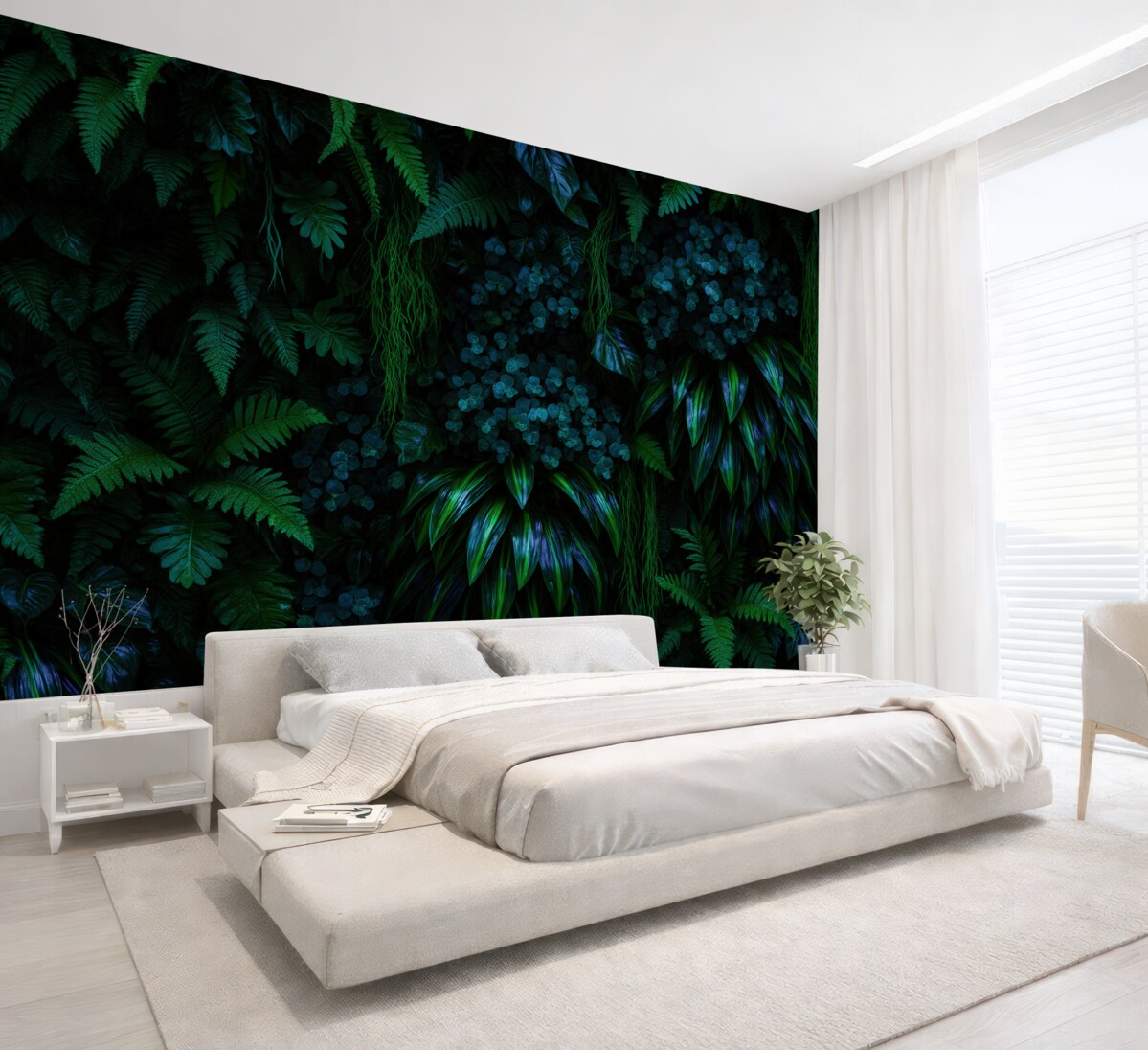 Fototapeta Tropiki podczas sezonu deszczowego.