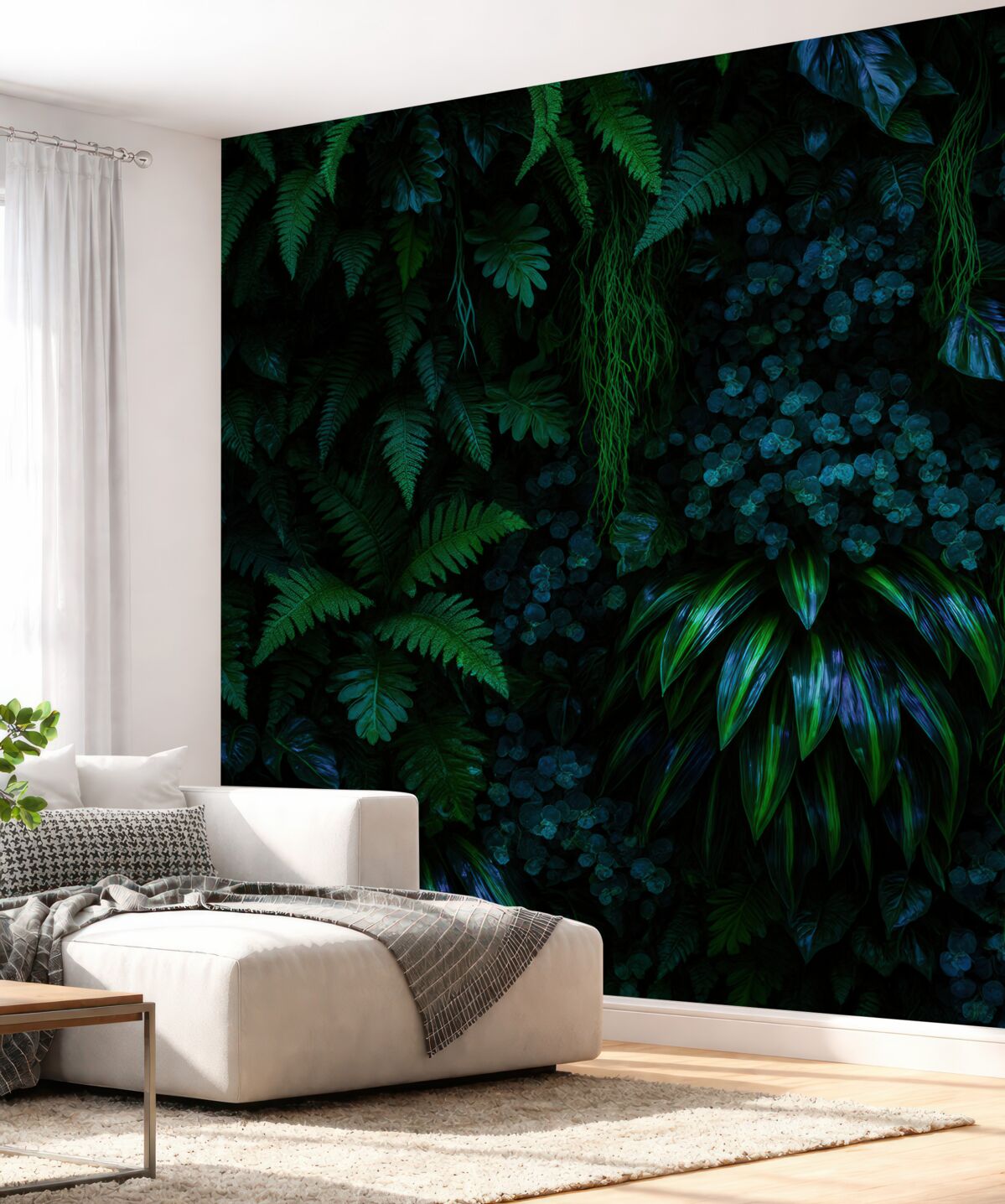 Fototapeta Tropiki podczas sezonu deszczowego.