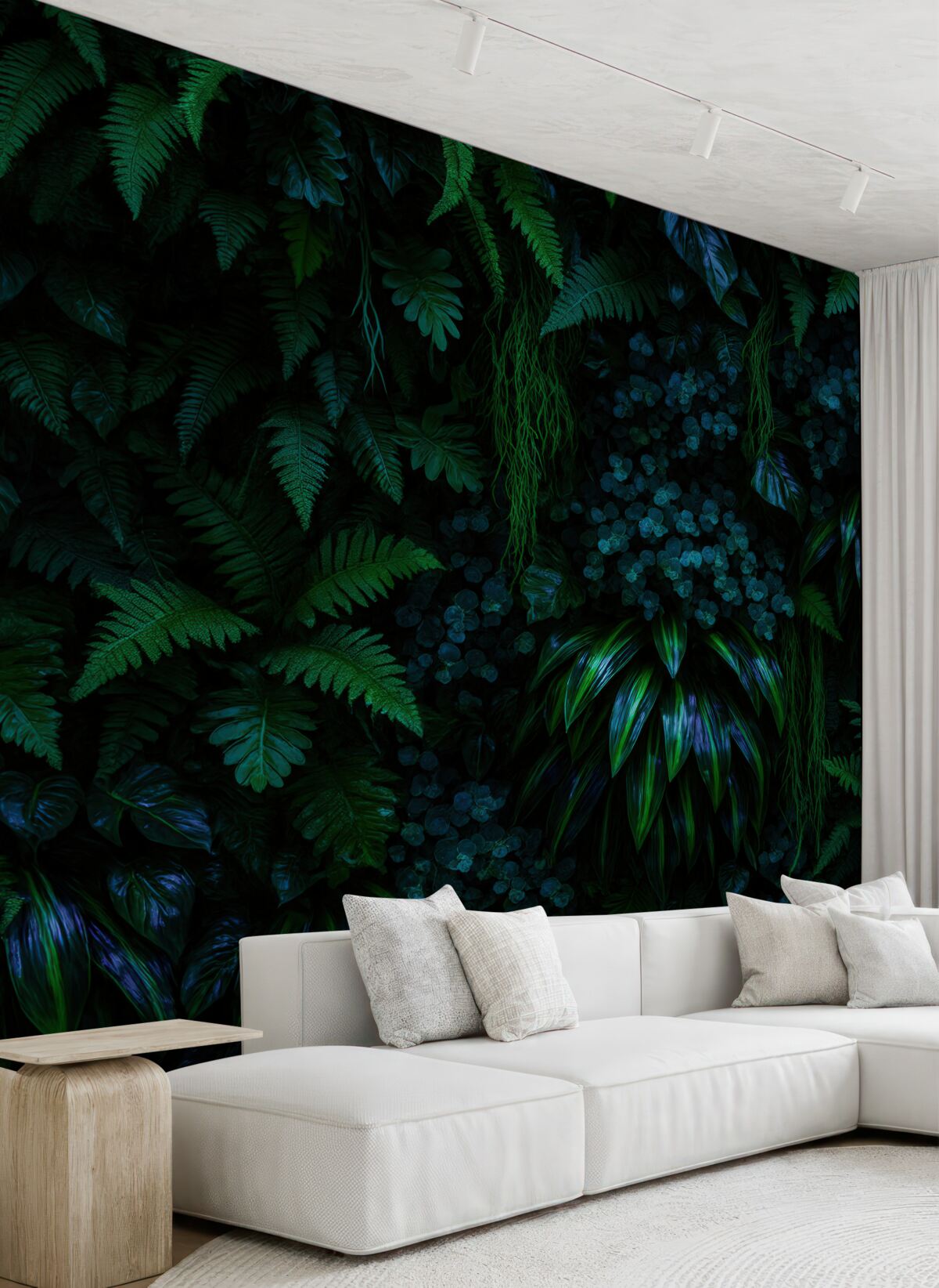 Fototapeta Tropiki podczas sezonu deszczowego.