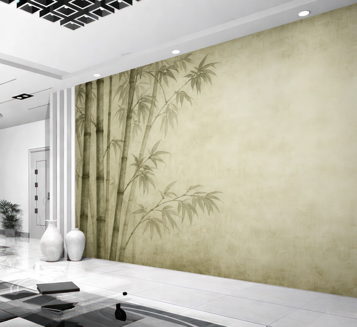 Fototapeta Bambus w chińskim stylu.