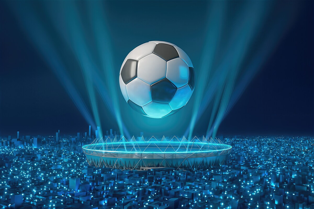 Fototapeta Piłka na tle areny.