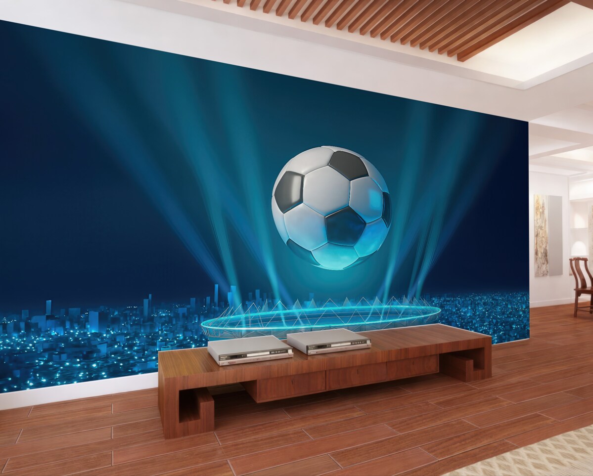 Fototapeta Piłka na tle areny.