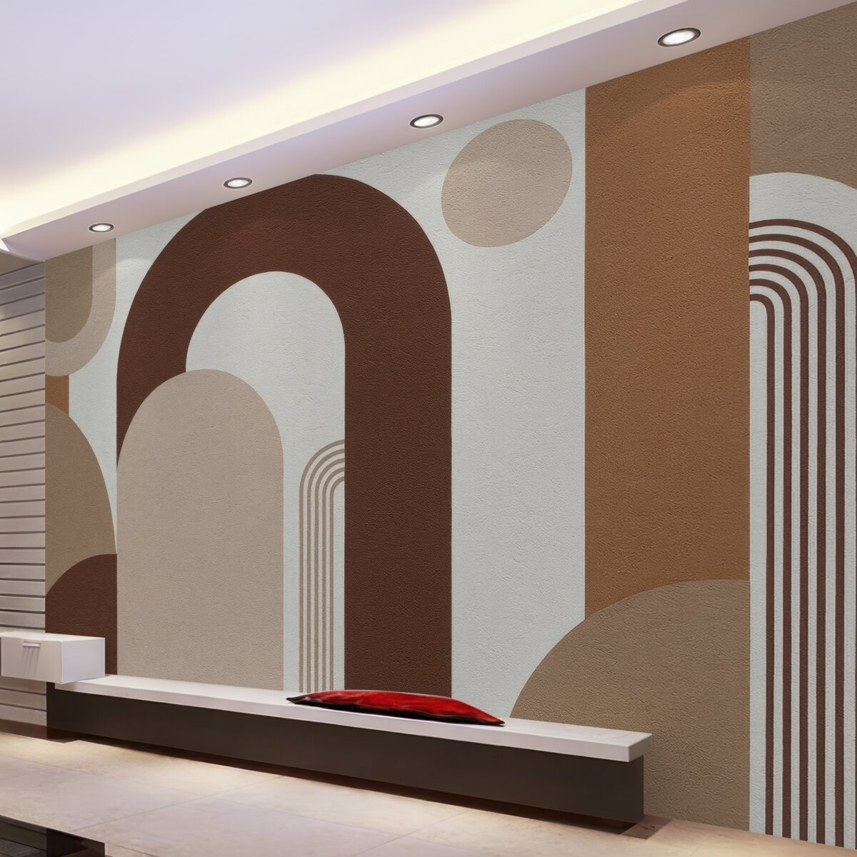 Fototapeta Beżowe odcienie.