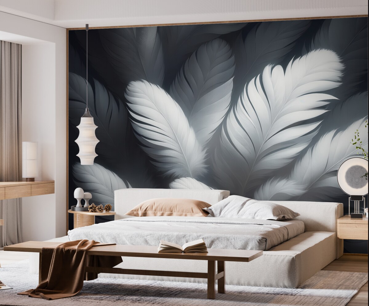 Fototapeta Błyszczące pióra.