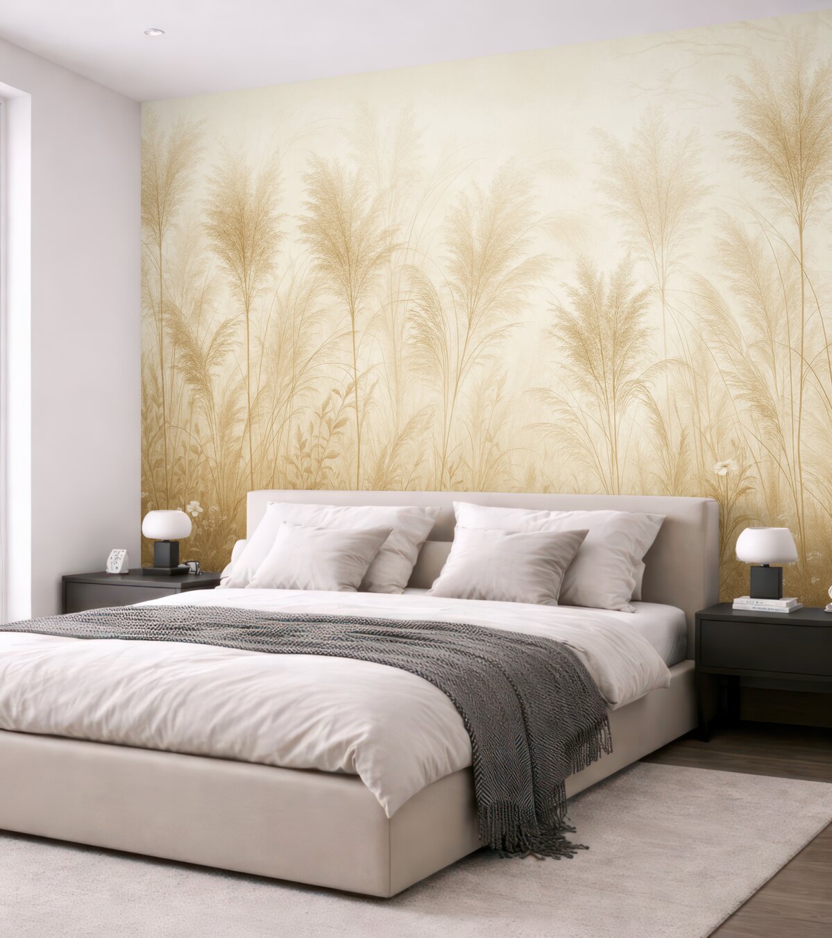 Fototapeta Gałęzie w boho-zekrze mgły.