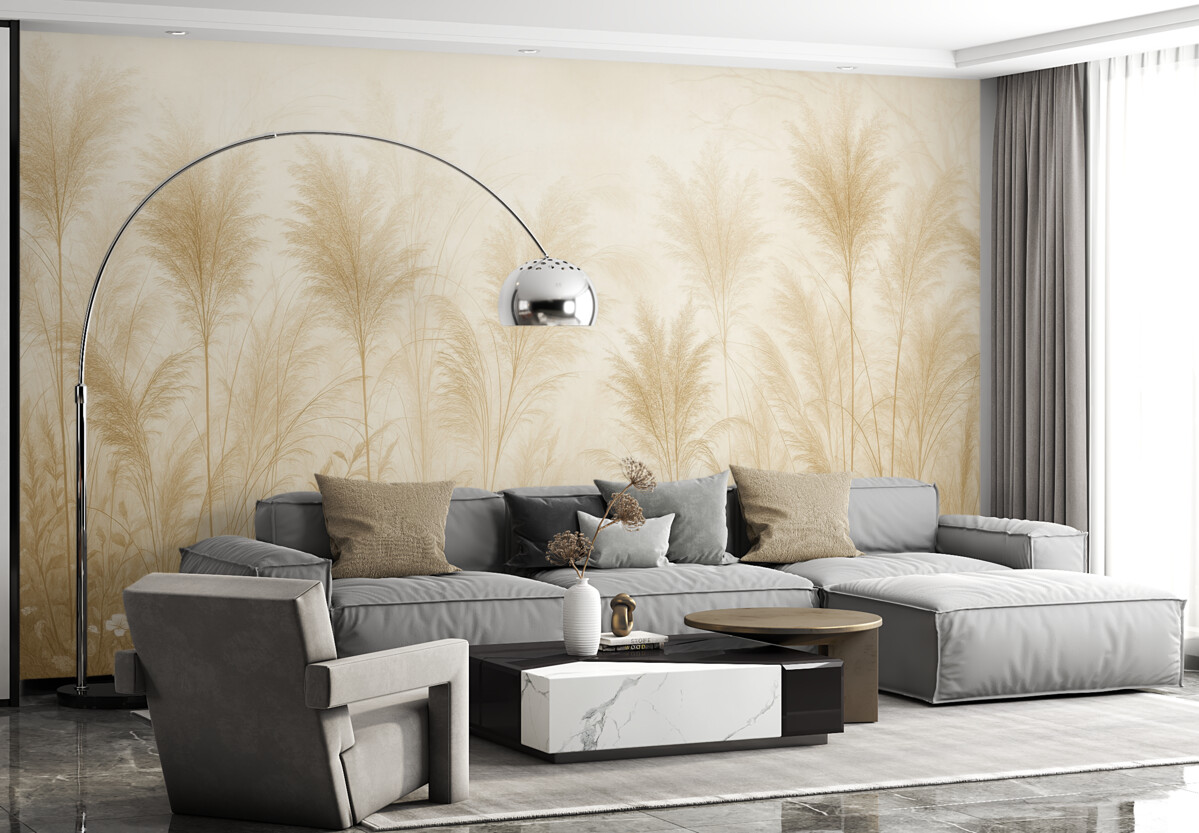 Fototapeta Gałęzie w boho-zekrze mgły.