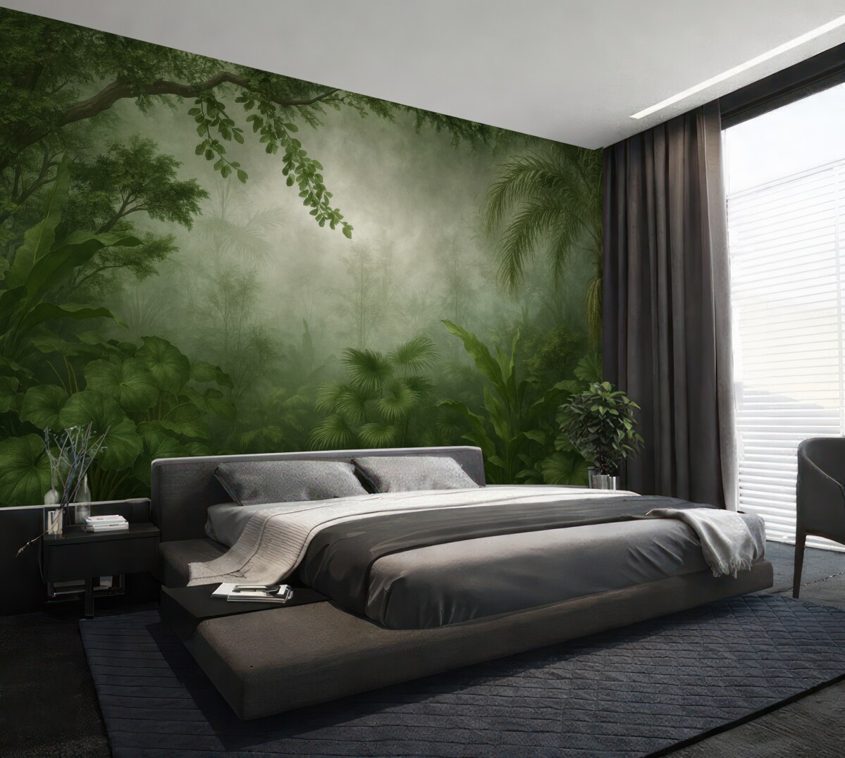 Fototapeta Zagadkowa dżungla.