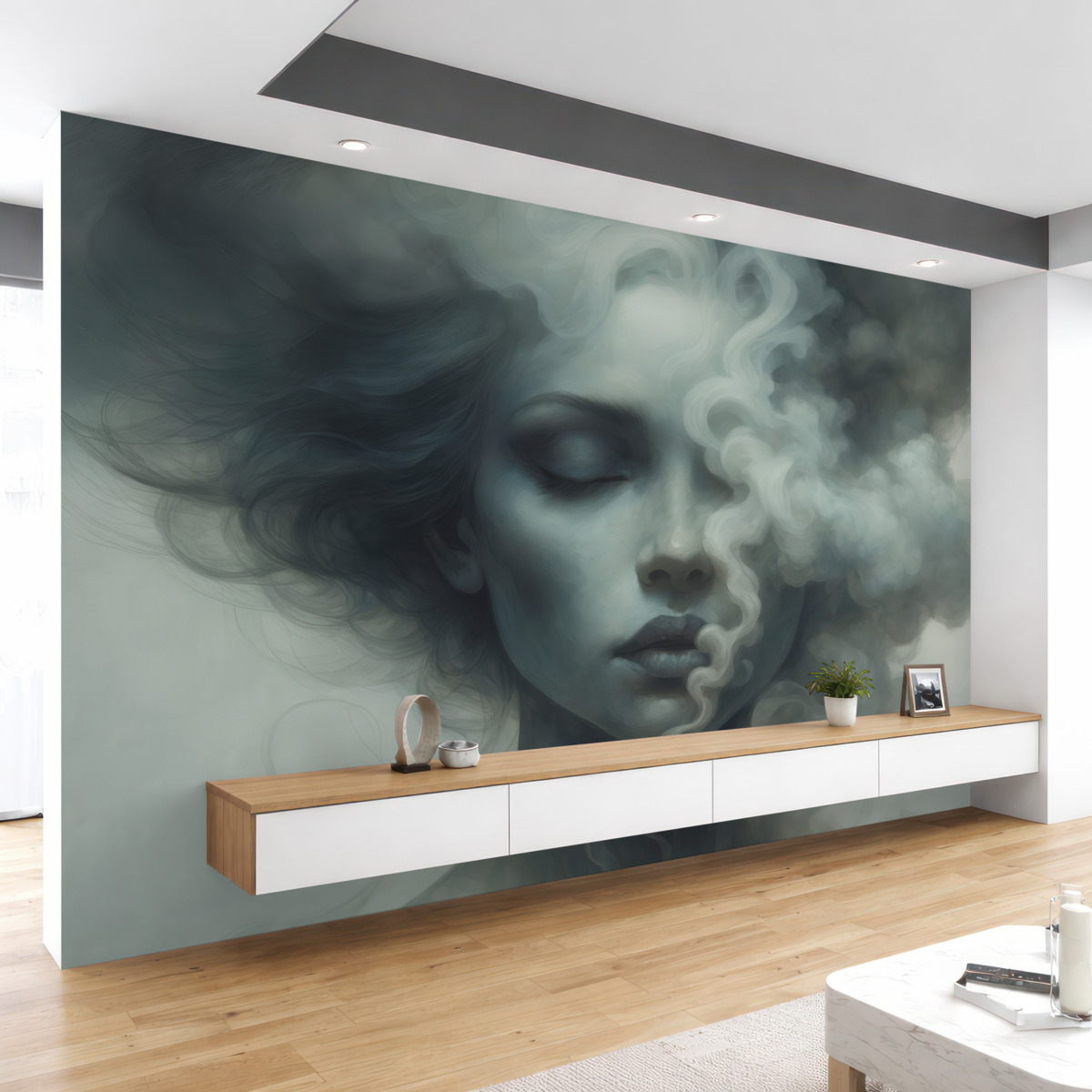 Fototapeta Zanurzając się w emocjach.