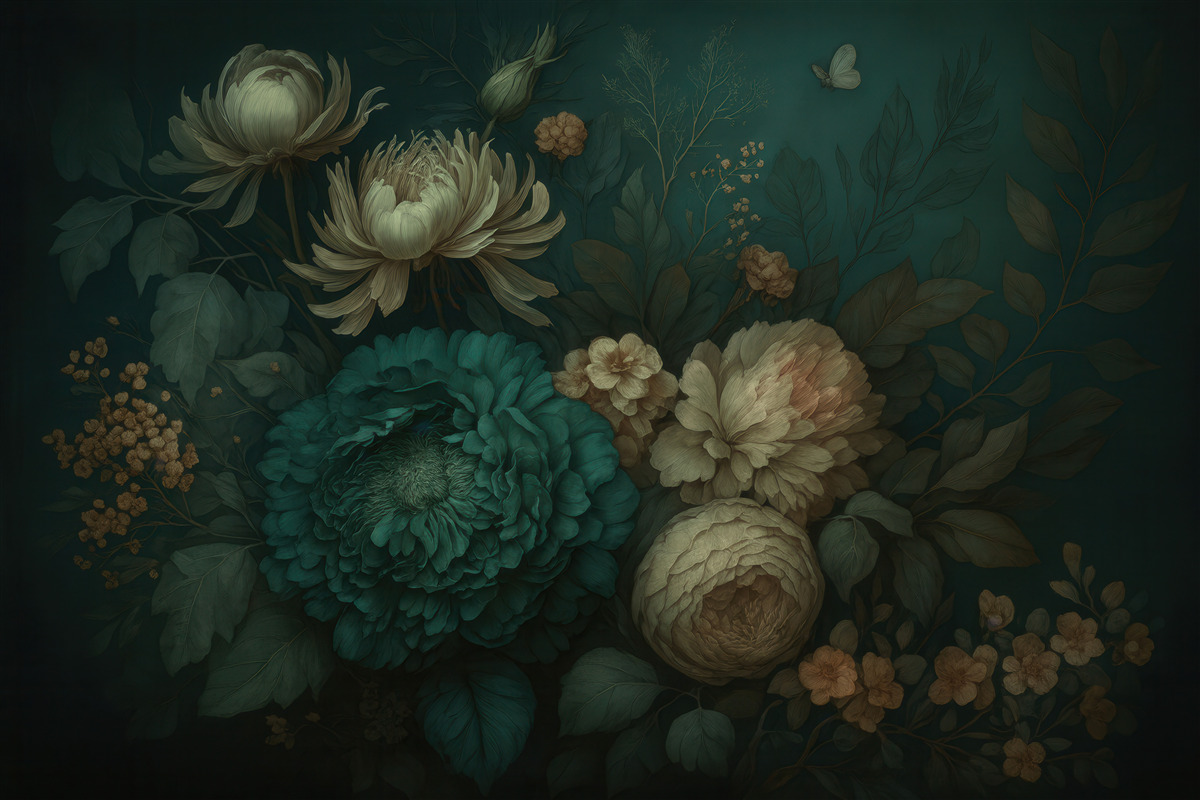 Fototapeta Noc kwiatowa.