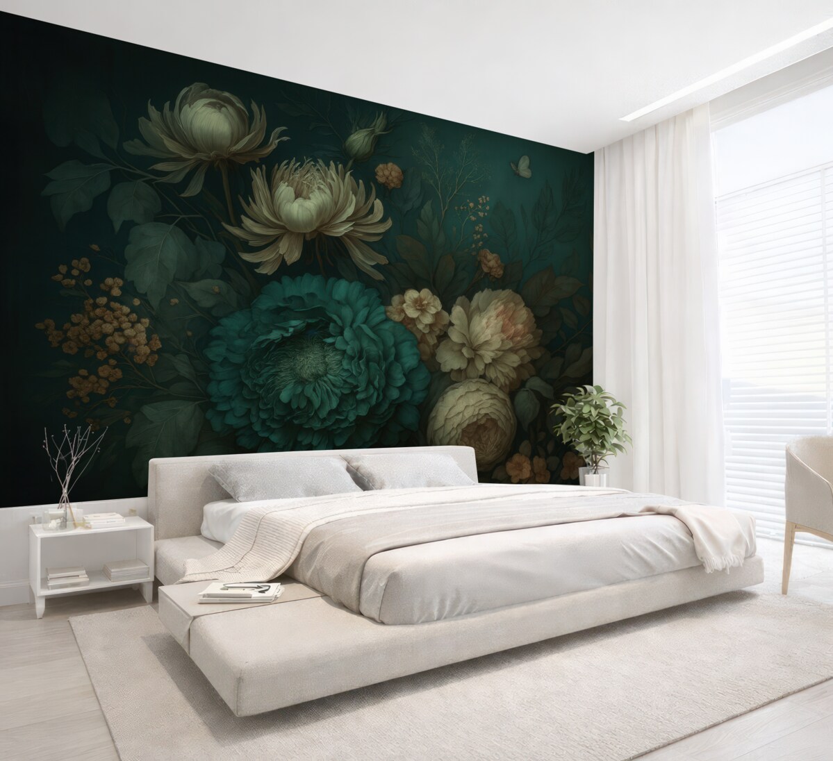 Fototapeta Noc kwiatowa.