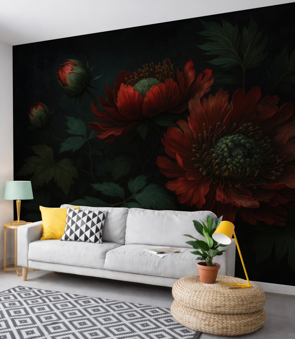 Fototapeta piękne kwiaty