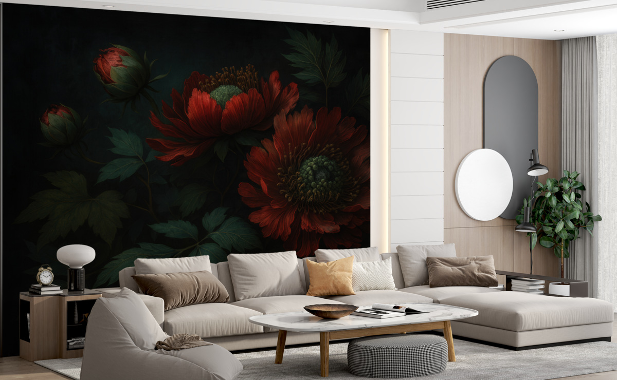 Fototapeta piękne kwiaty