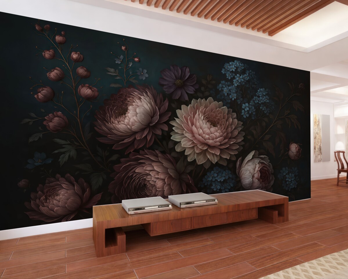 Fototapeta Astry w nocy.