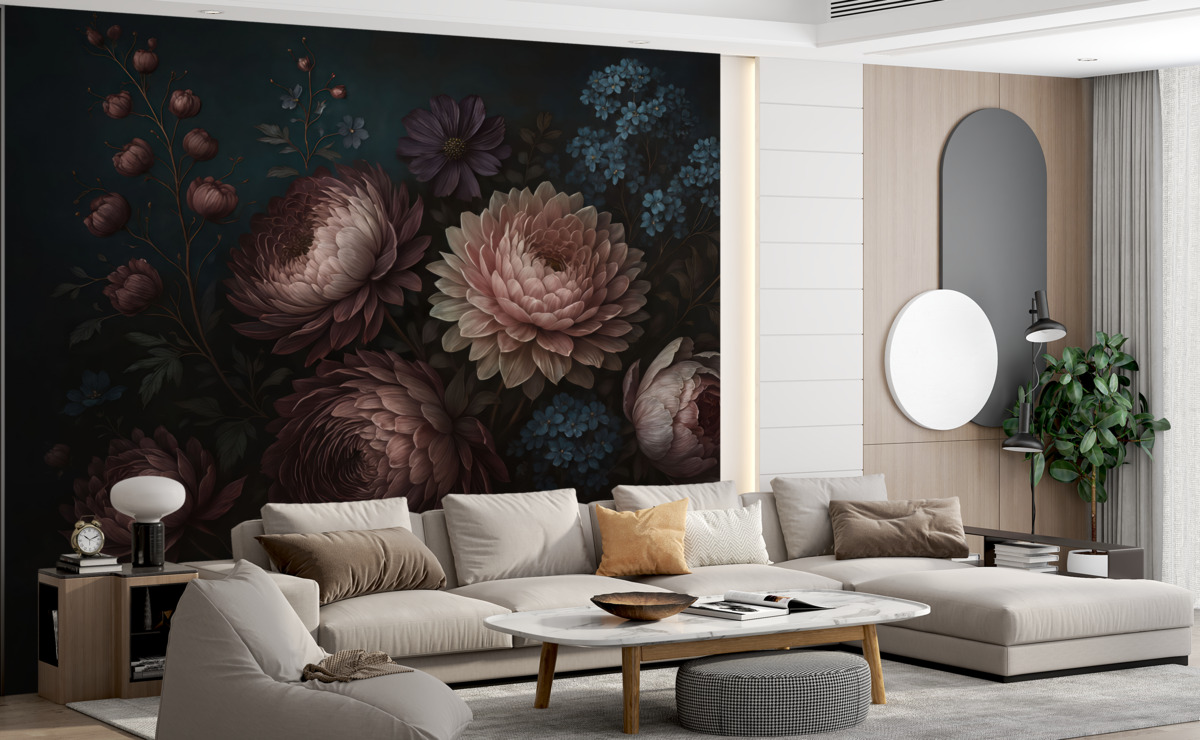 Fototapeta Astry w nocy.