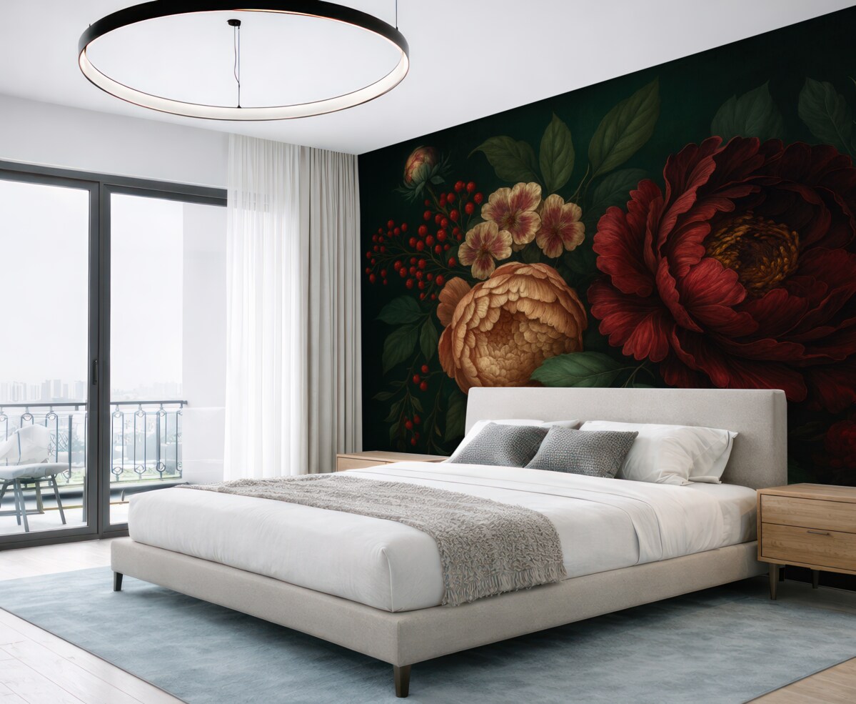 Fototapeta Ogród wieczorny