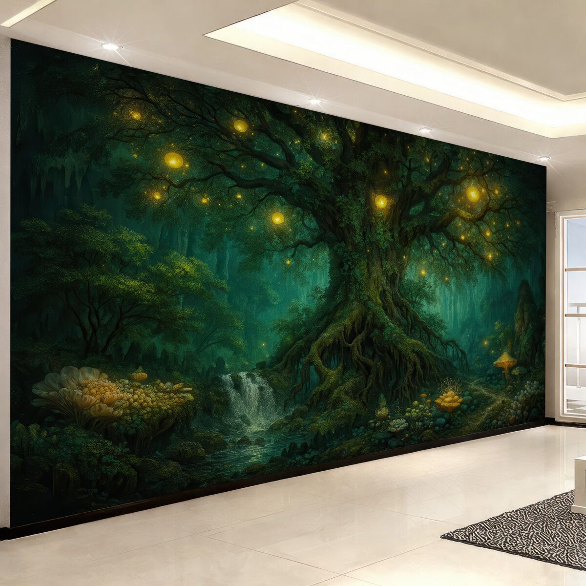 Fototapeta Światło drzewa.