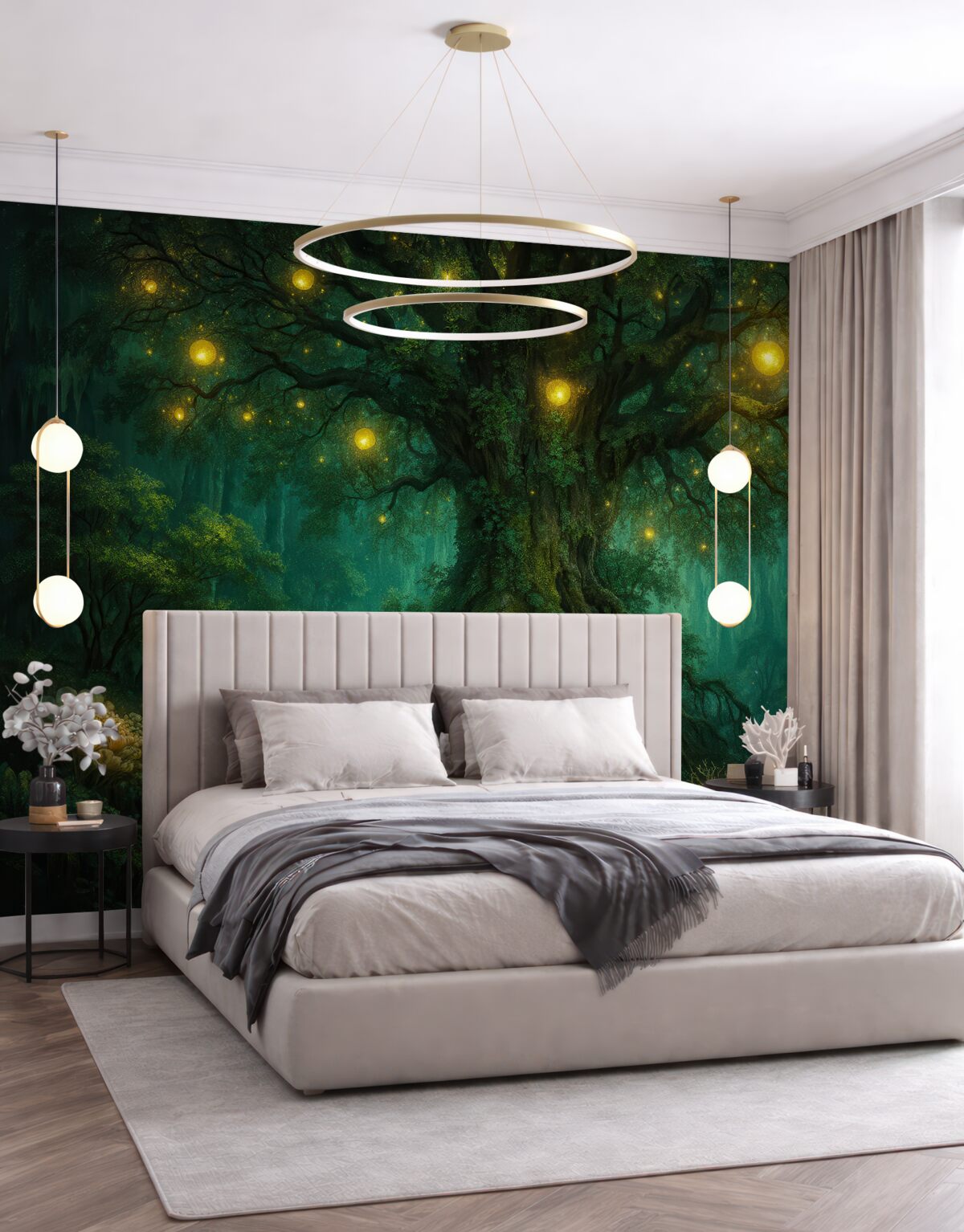 Fototapeta Światło drzewa.