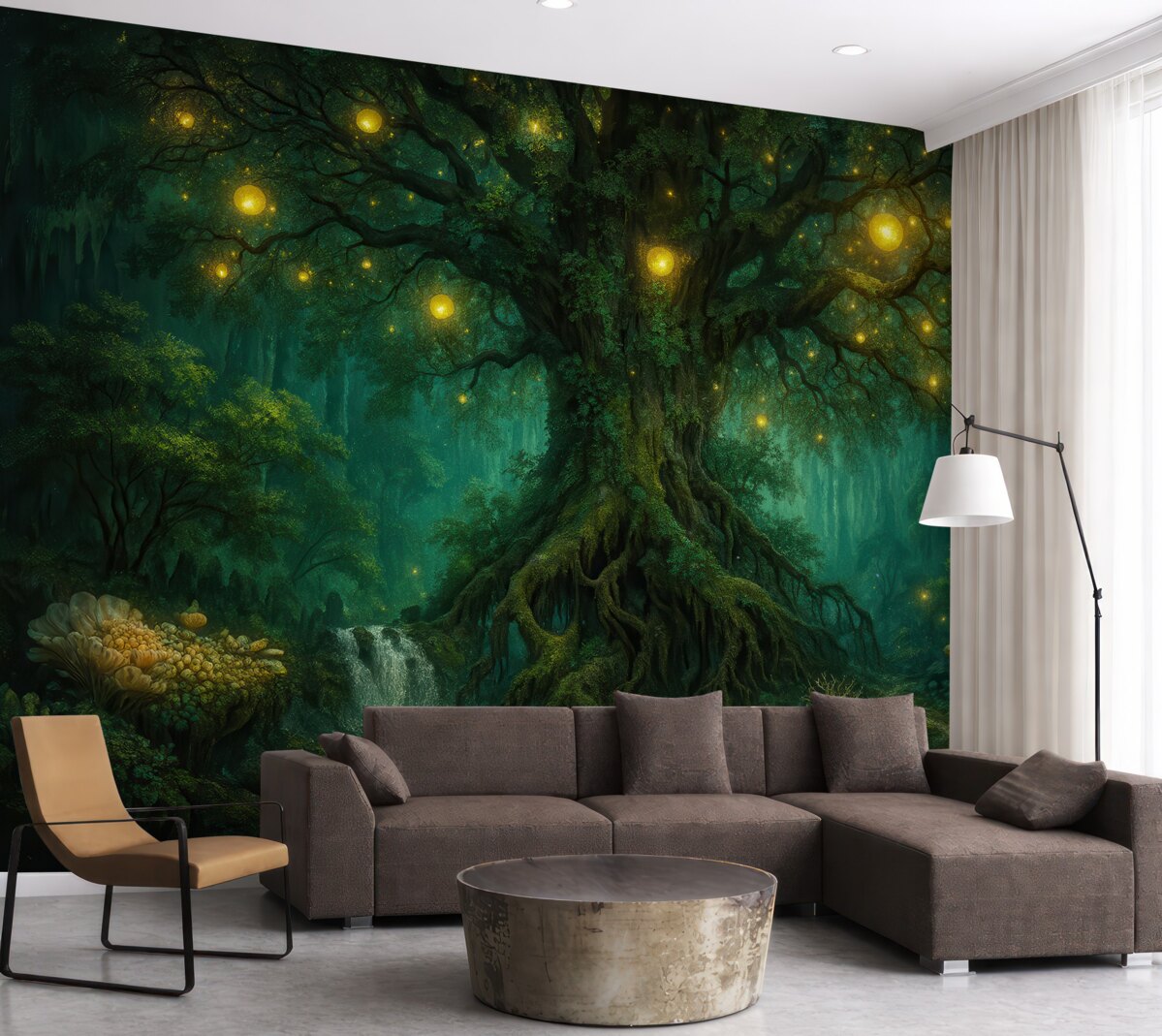 Fototapeta Światło drzewa.