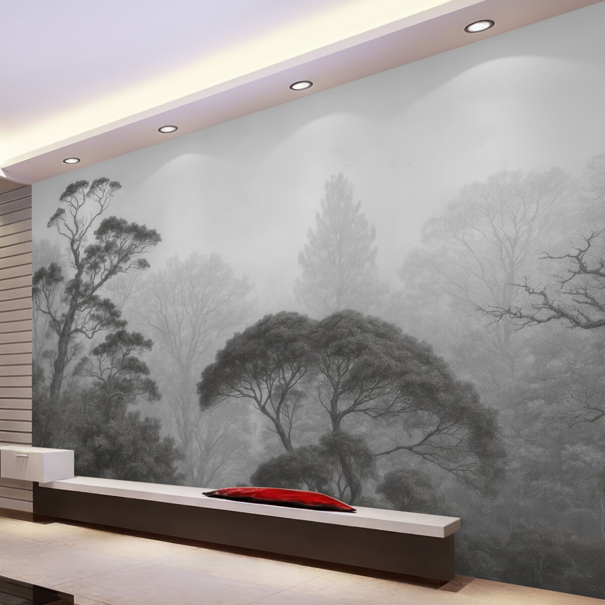 Fototapeta Drzewa w stylu grunge.