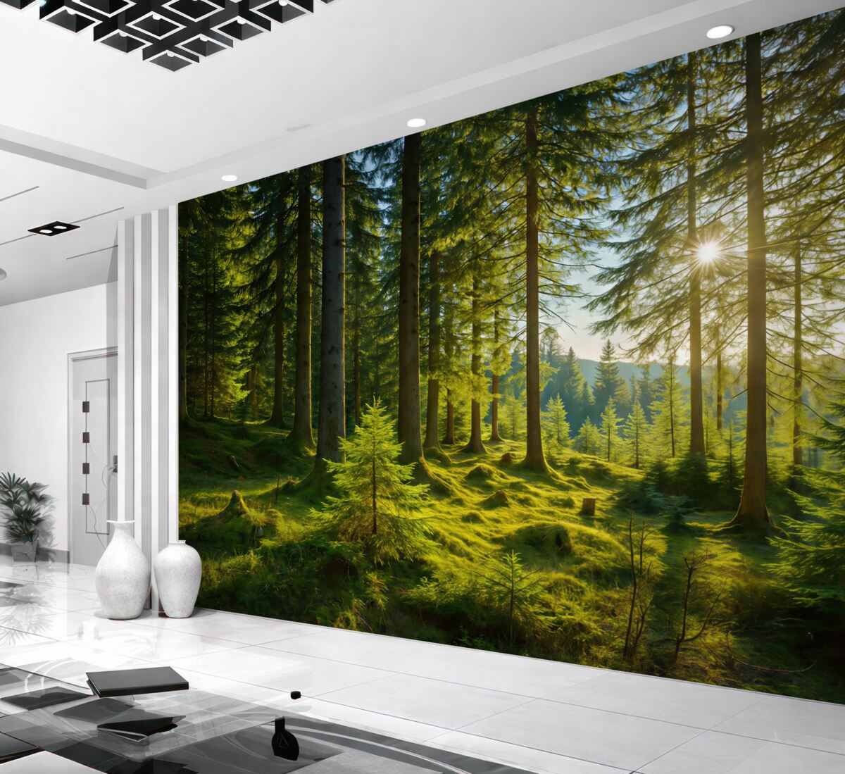 Fototapeta Karkonosze w Polsce to piękny region górski. Te malownicze tereny przyciągają wielu turystów. Warto odkrywać ich urok przez piesze wędrówki.