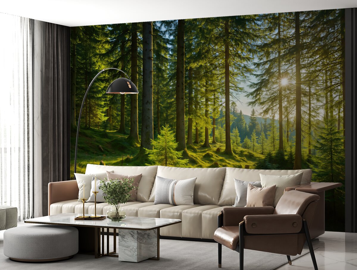 Fototapeta Karkonosze w Polsce to piękny region górski. Te malownicze tereny przyciągają wielu turystów. Warto odkrywać ich urok przez piesze wędrówki.