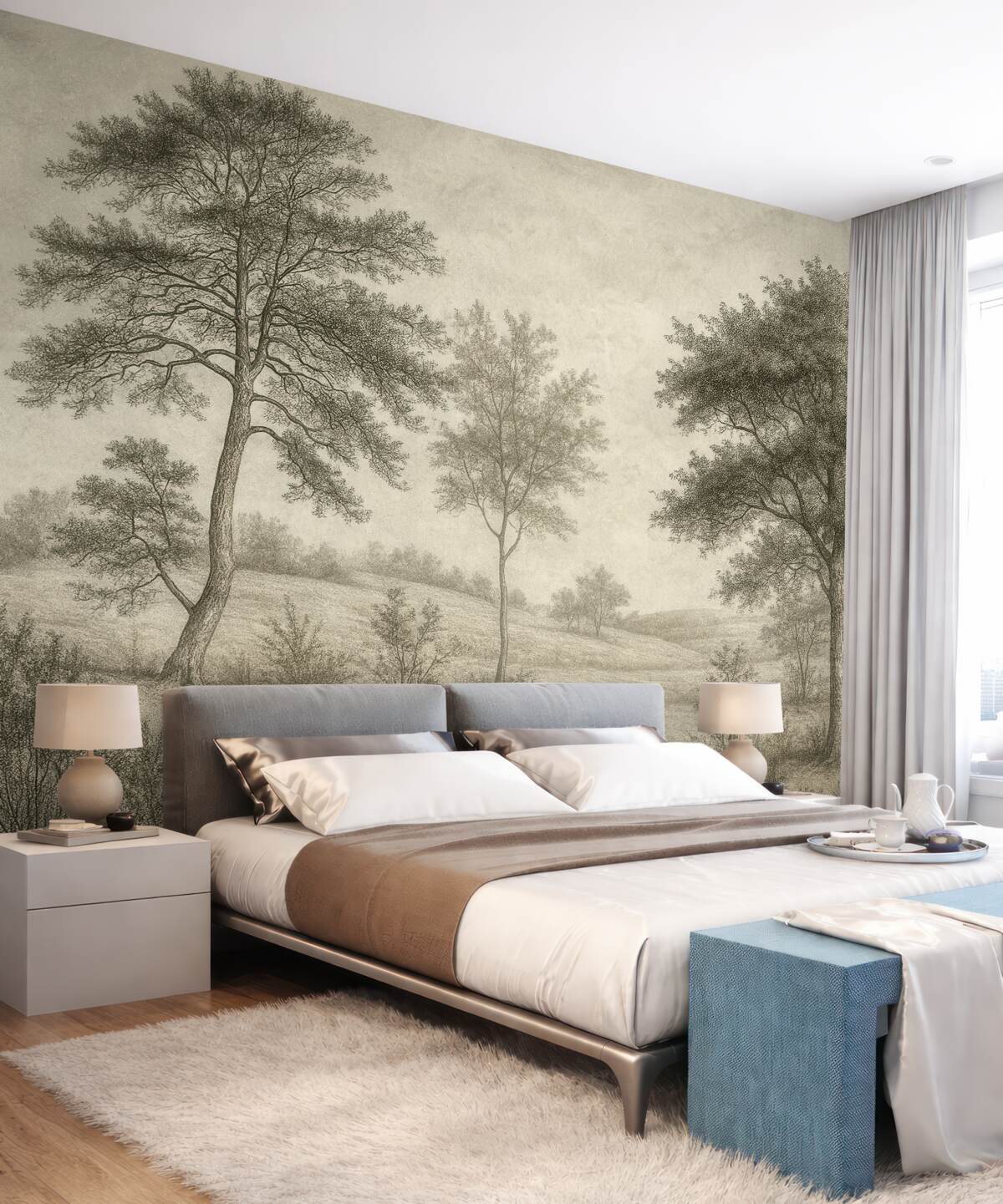 Fototapeta Zabytkowe rośliny.