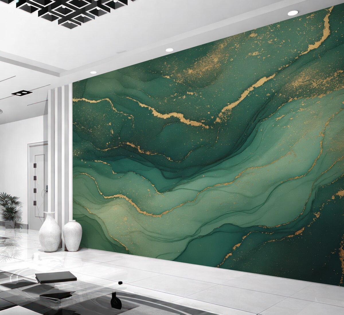 Fototapeta Efekt marmurowy.