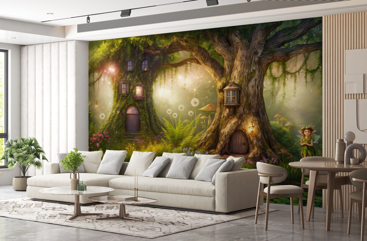 Fototapeta Roślina, oświetlenie i przyrodniczy pejzaż.