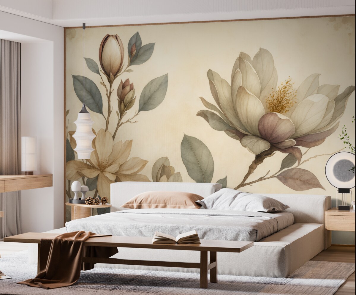 Fototapeta Obrazek magnolii.