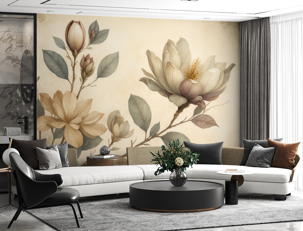 Fototapeta Obrazek magnolii.