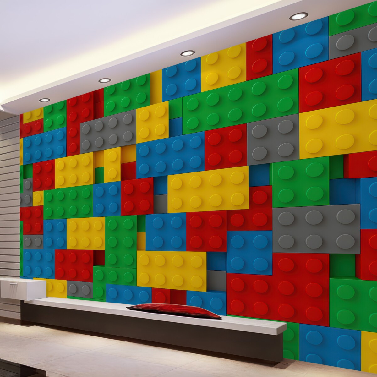 Fototapeta „Barwne klocki”