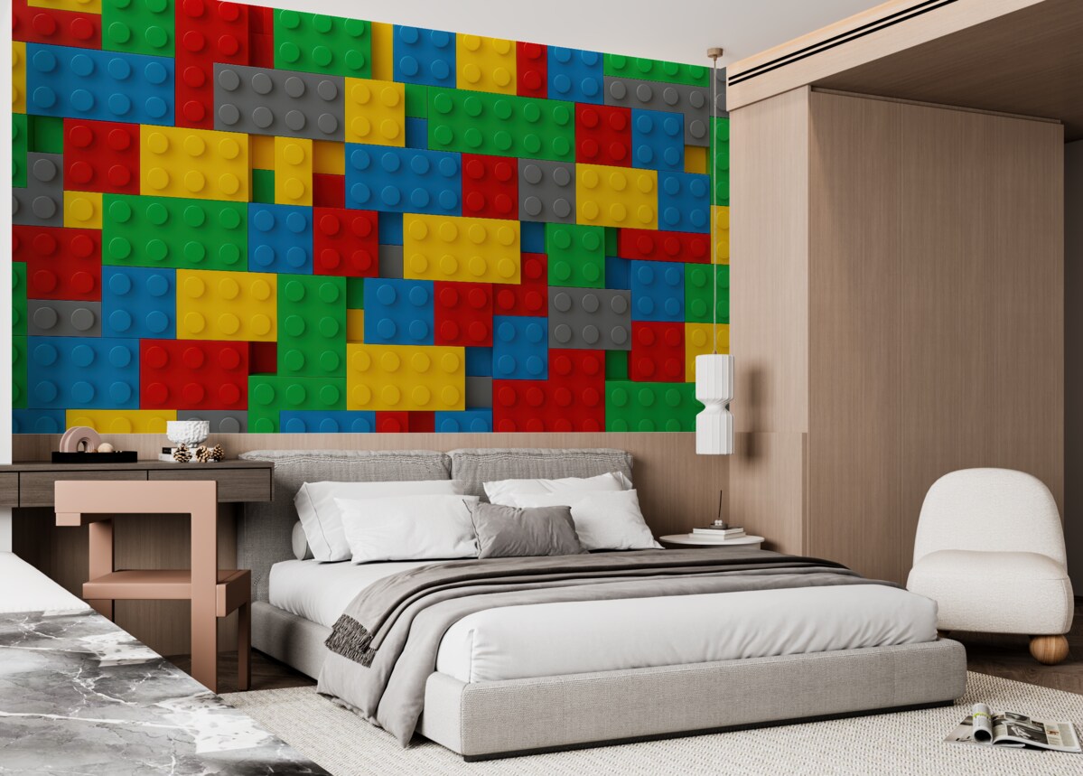 Fototapeta „Barwne klocki”