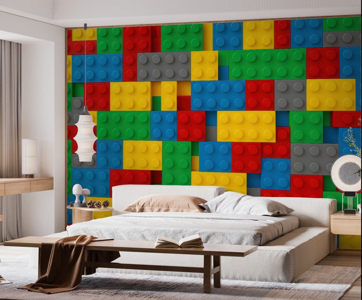 Fototapeta „Barwne klocki”