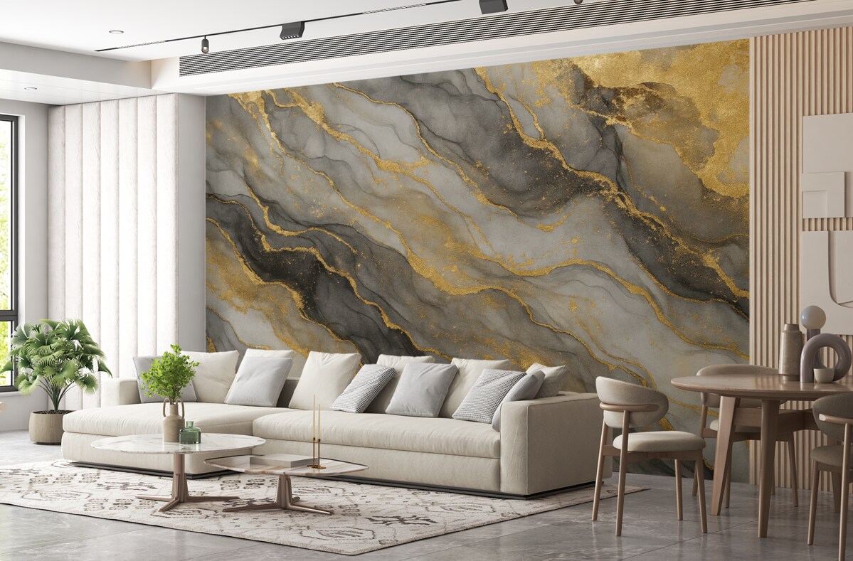 Fototapeta Popielaty marmur