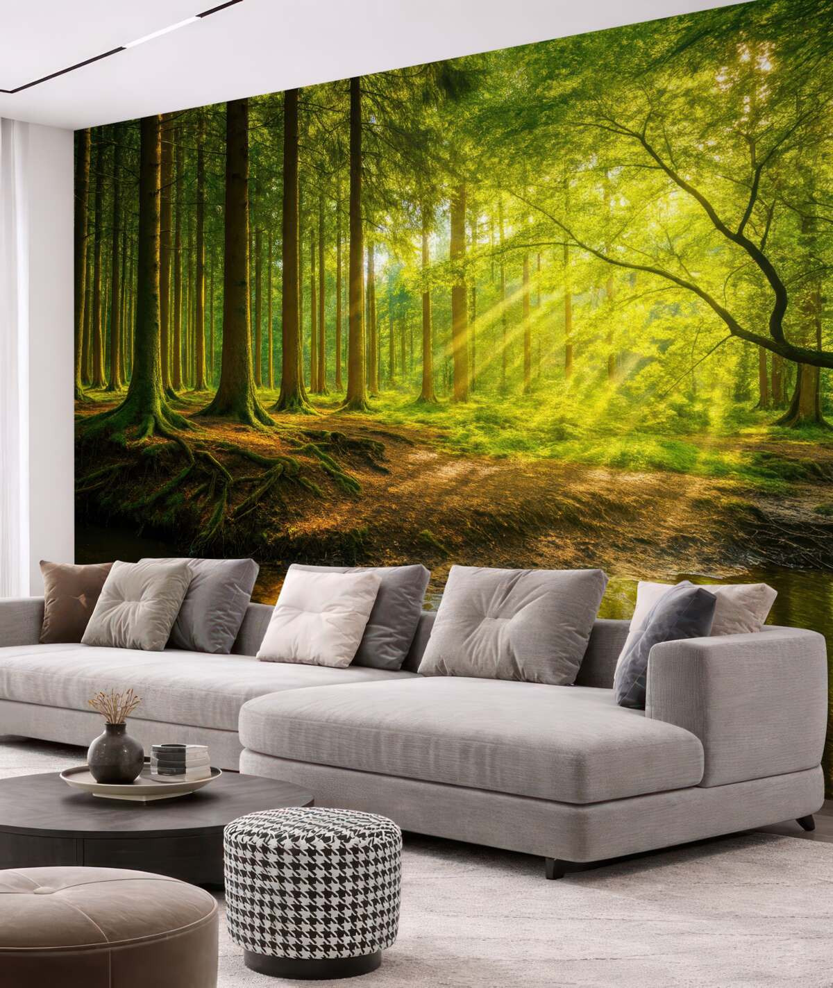 Fototapeta Czystość leśnego strumienia