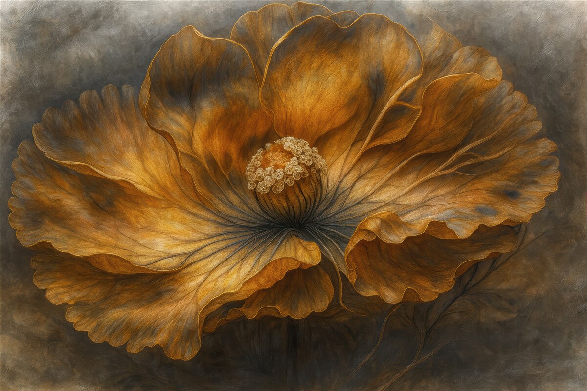 Fototapeta Obfity kwiat