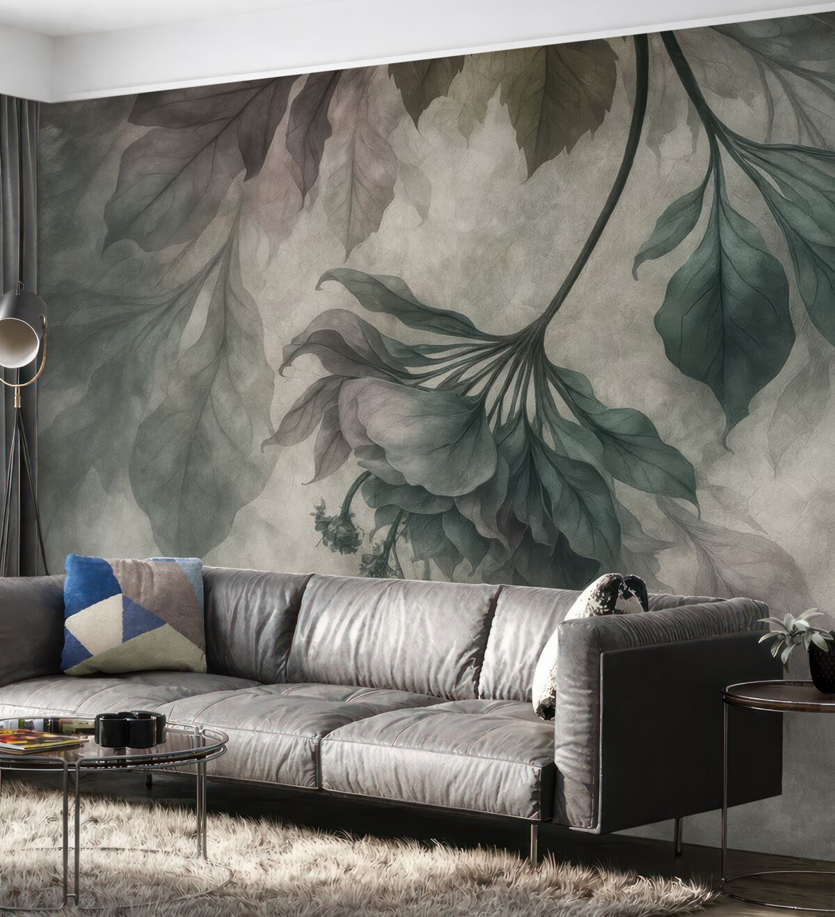 Fototapeta Cienkie półprzezroczyste konary