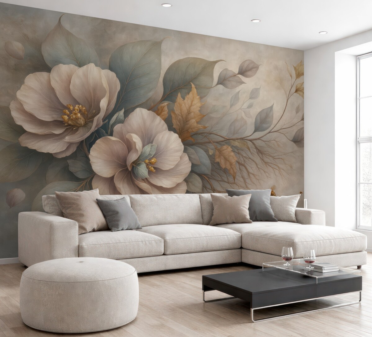 Fototapeta Kwiaty fantazji.