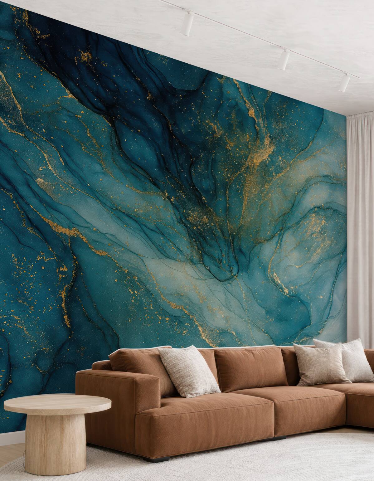 Fototapeta Atrament alkoholowy półprzezroczysty.