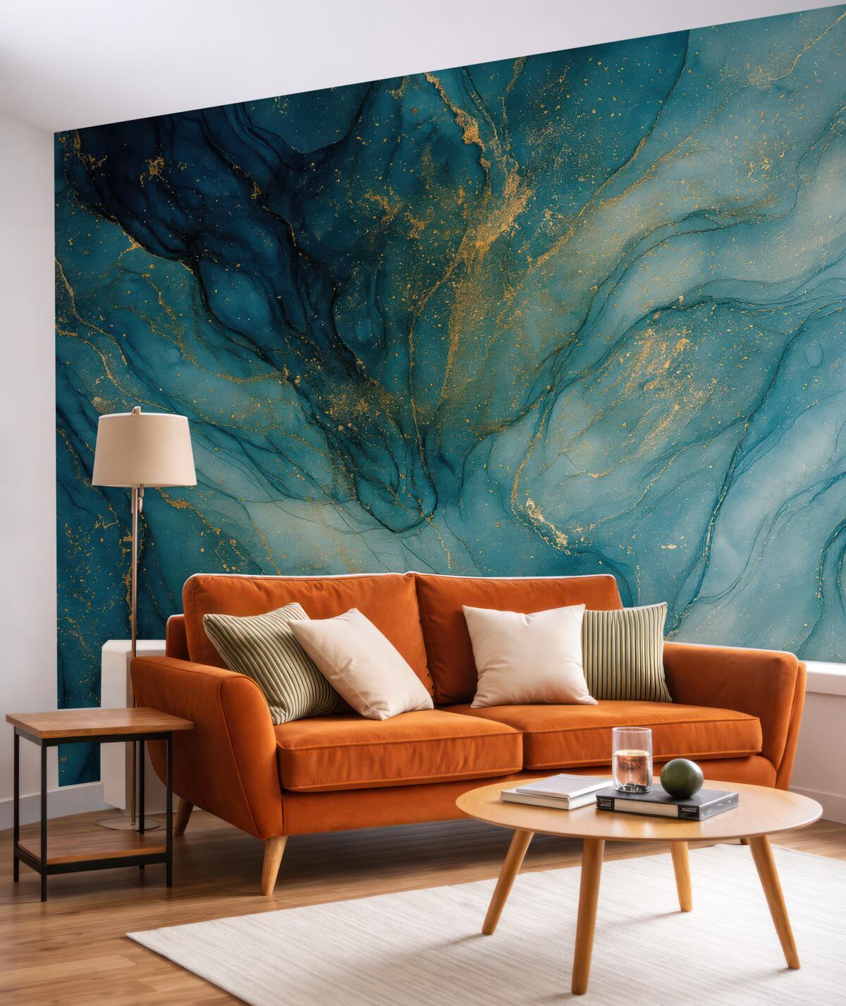 Fototapeta Atrament alkoholowy półprzezroczysty.