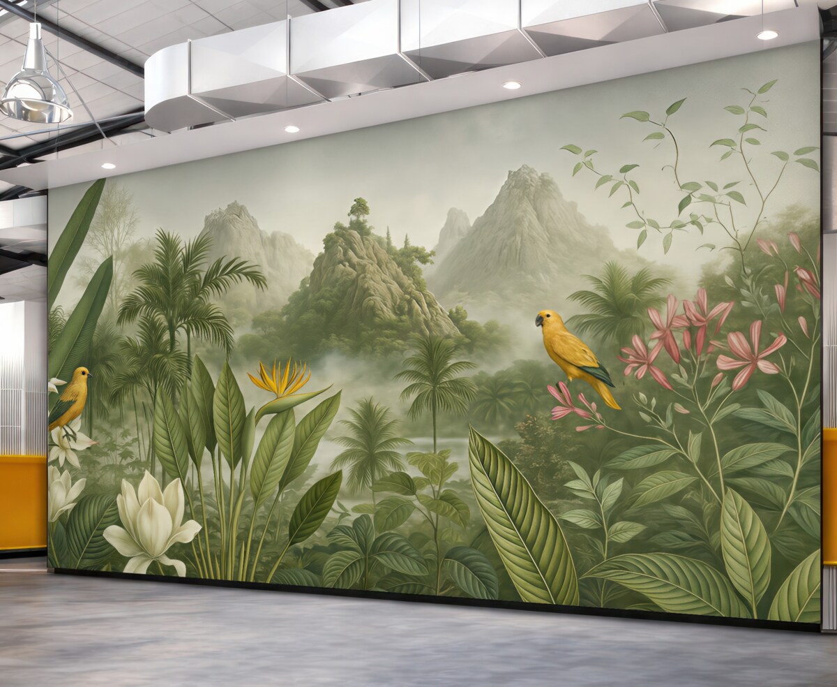 Fototapeta tropikalna gęstwina