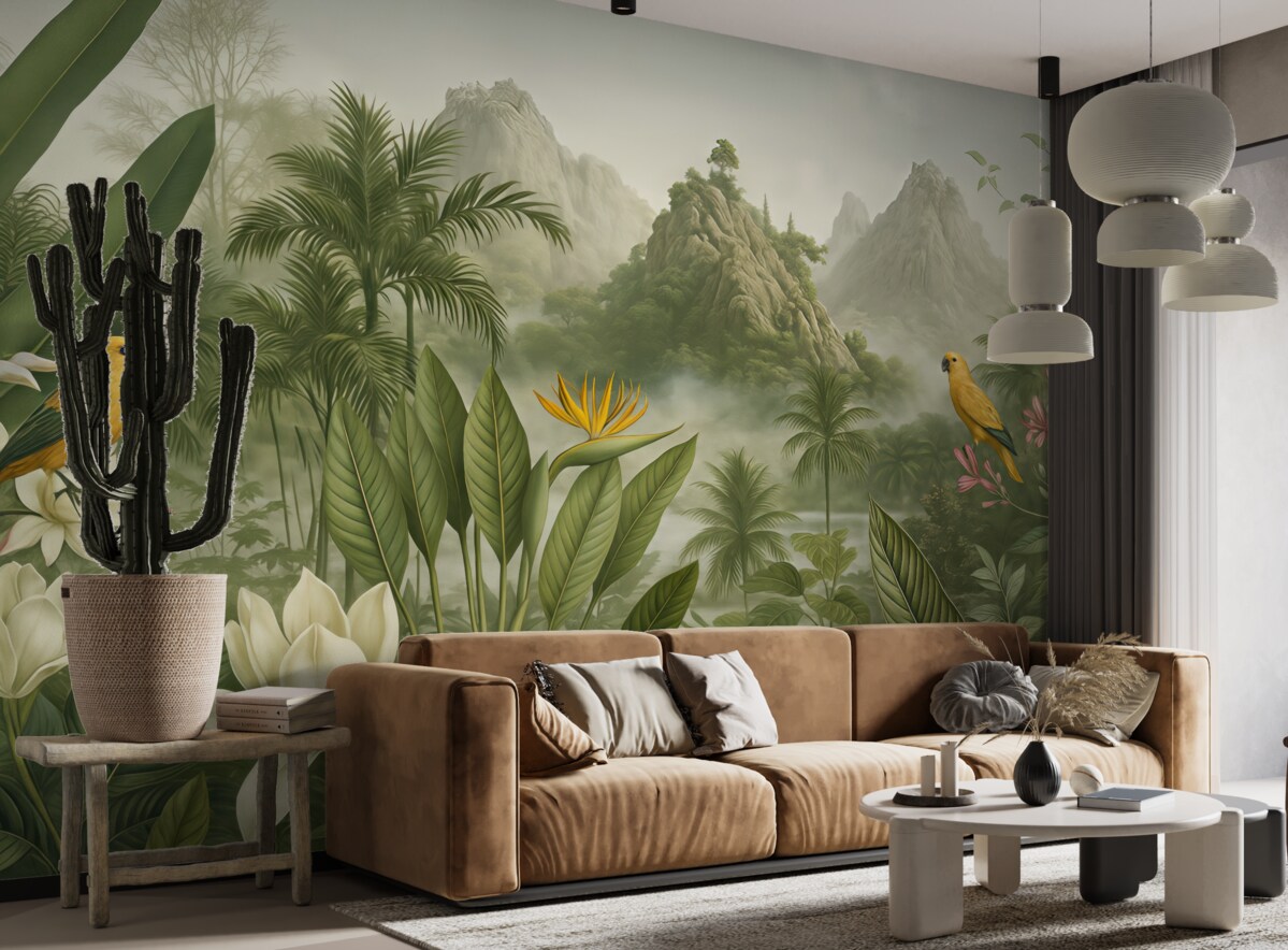 Fototapeta tropikalna gęstwina