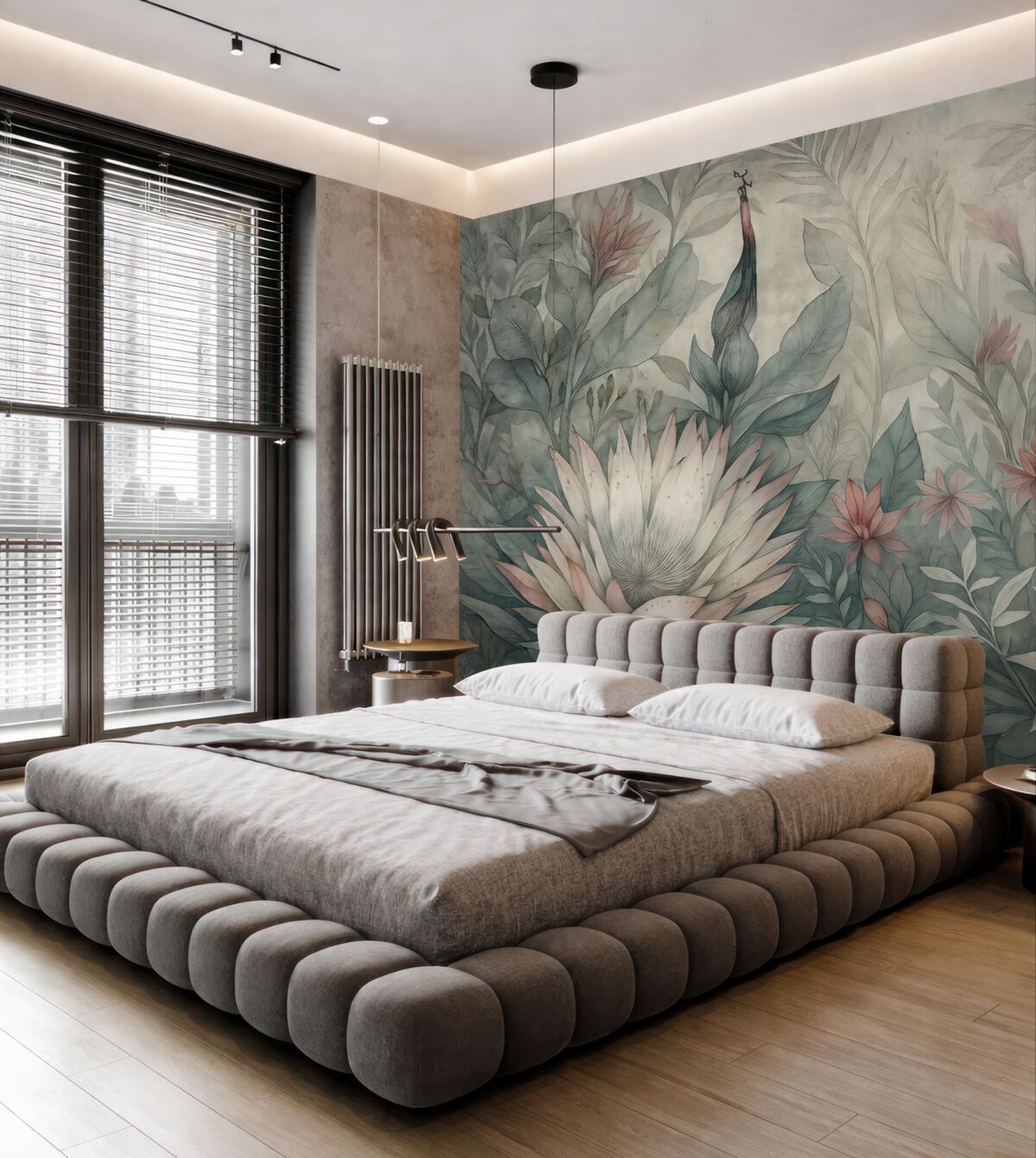 Fototapeta Wiele roślin tropikalnych.