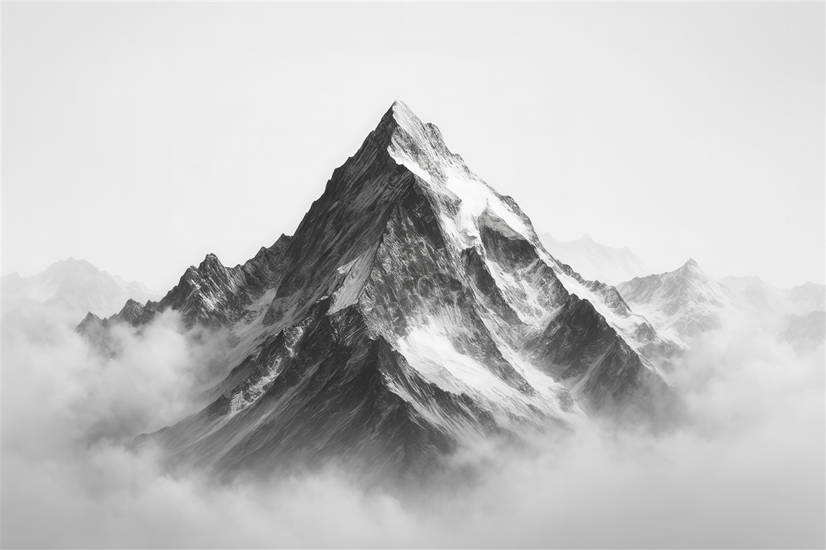 Fototapeta Widok górski odprężenie.