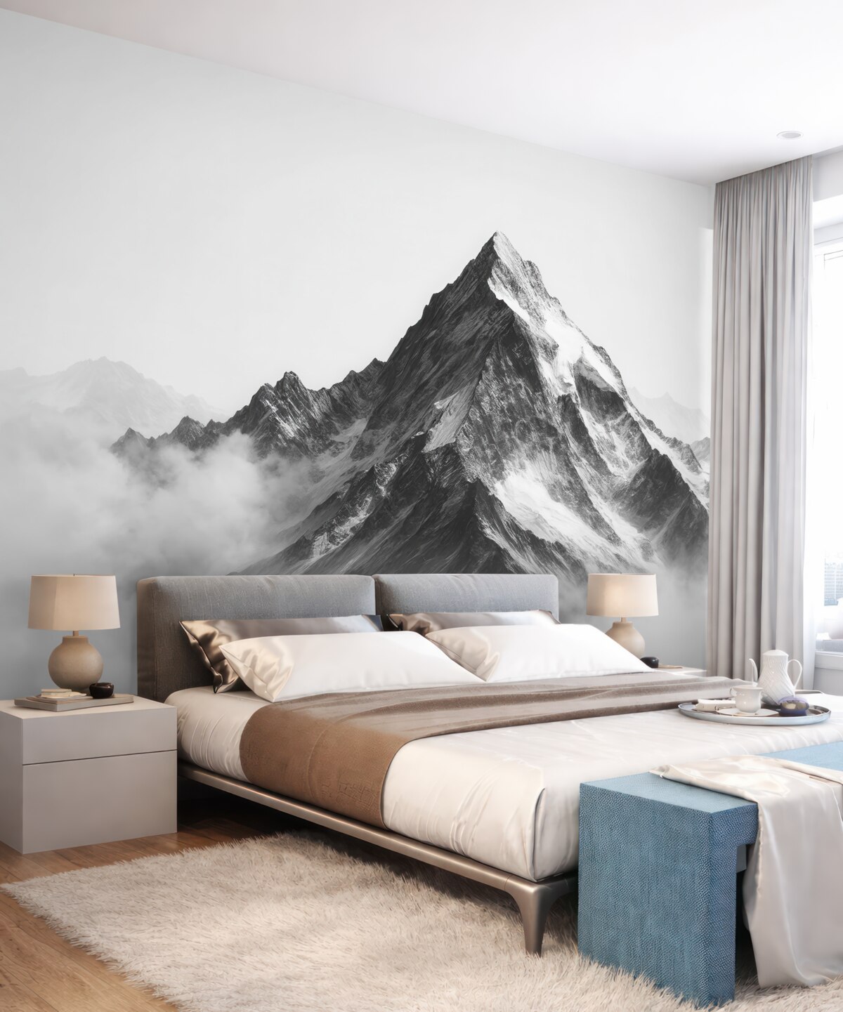 Fototapeta Widok górski odprężenie.