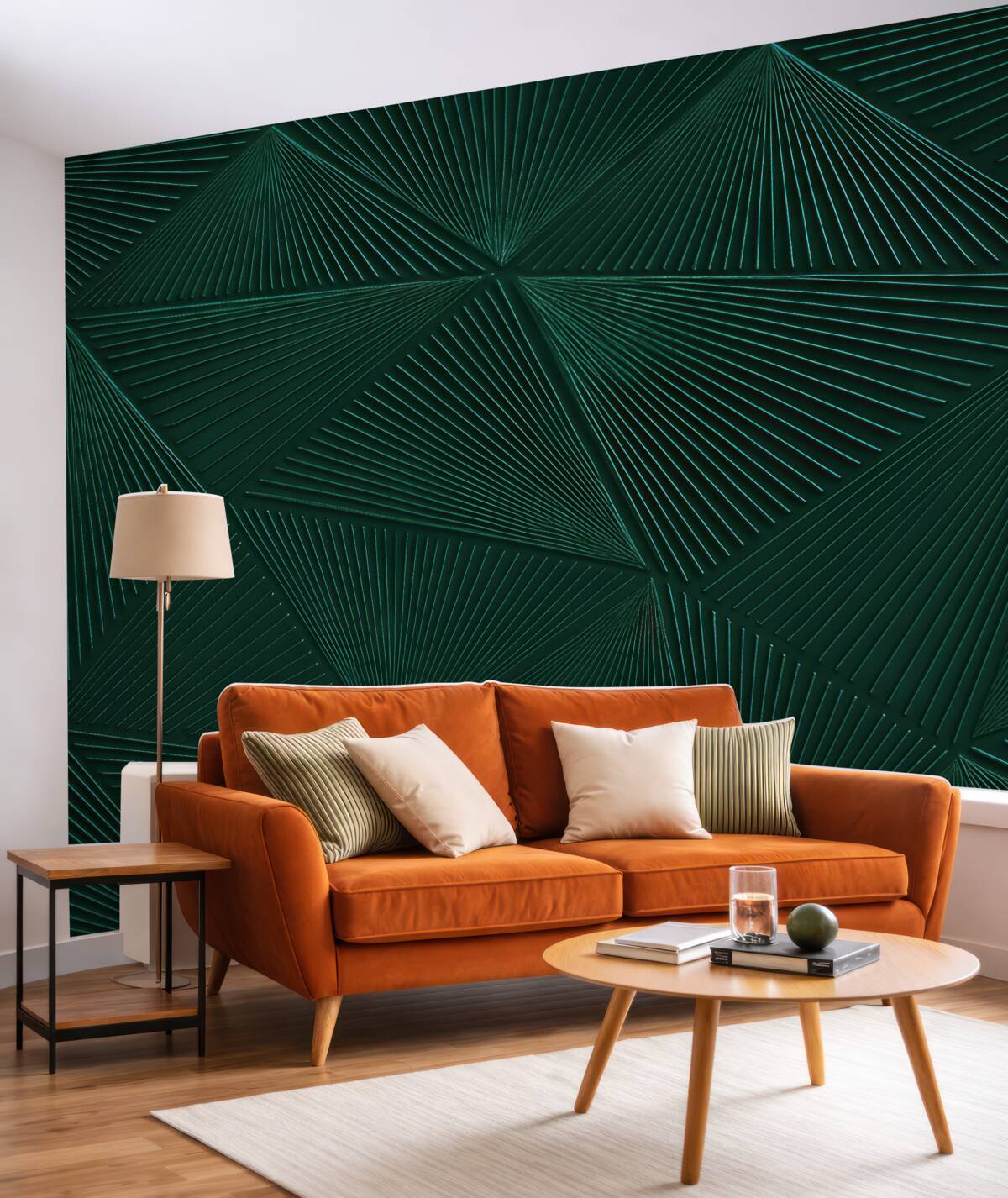 Fototapeta Ciemnozielone zestawienia kolorów.