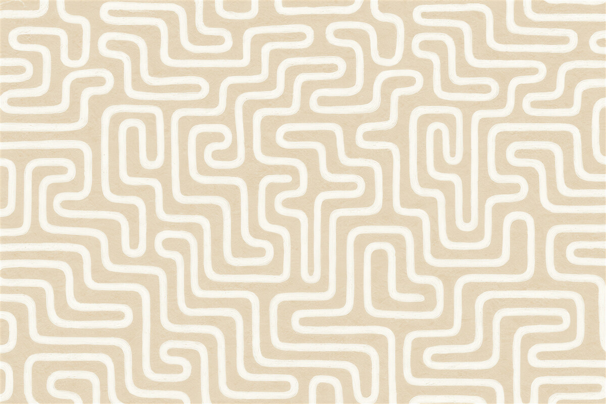 Fototapeta Streszczenie labiryntu w stonowanych barwach.